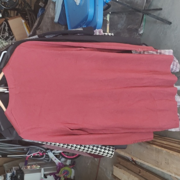 NWT‎ Reitman Raspberry Open Front Long  Cardigan - Picture 6 of 6